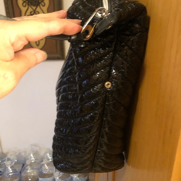 Rebecca Minkoff Stella Quilted Top Zip Large Tote - Black - Picture 10 of 16